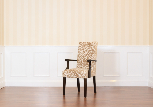 Tall Back Carver Dining Room Chair